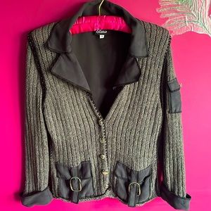 🖤Collared Dress Sweater Cardigan🖤